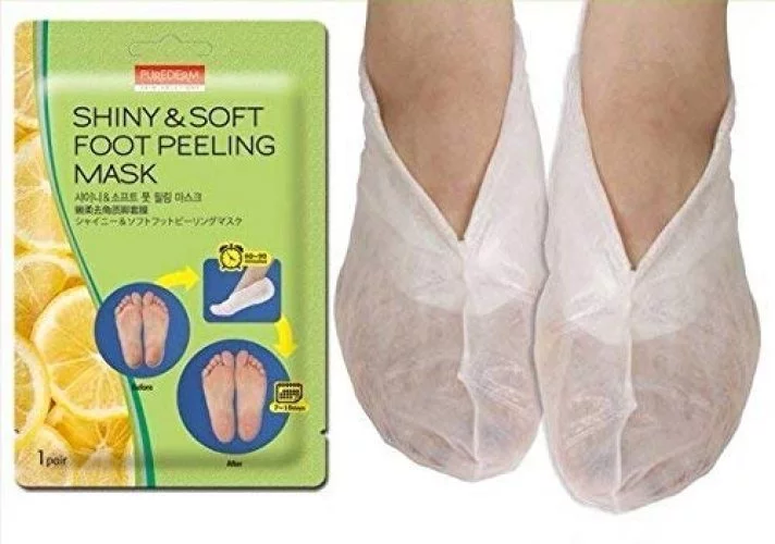 Purederm Shiny & Soft Foot Peeling Mask: Perawatan Kaki Terbaik